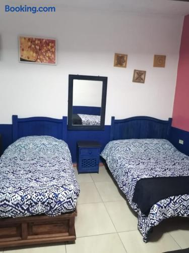 HABITACION SENCILLA 2 PERSONAS HOTEL LOS REMEDIOS CHOLULA PUEBLA